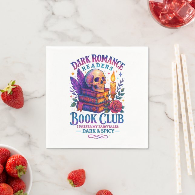 Guardanapo De Papel Leitores Romanichéis Escuros... (Insitu)