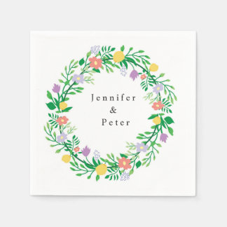 GUARDANAPO DE PAPEL LEMÃO CUTO E FLORANTES DECOUPAÇÃO FLORAL