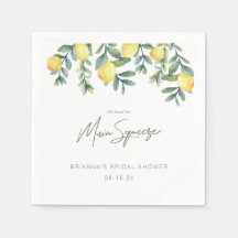 Lemon Ela Encontrou Seu Amor Chuveiro de Noiva 