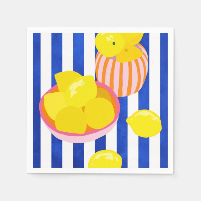 Guardanapo De Papel Lemon Freshness (Frente)