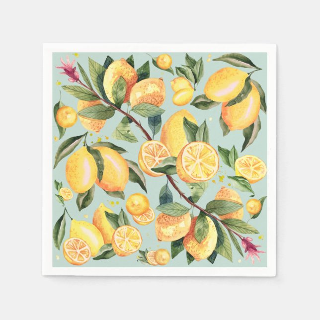Guardanapo De Papel Lemon Napkins (Frente)