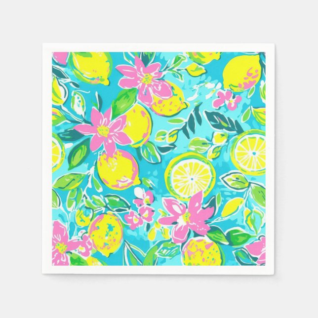 Guardanapo De Papel Lemon Napkins (Frente)