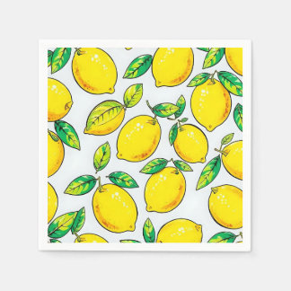 Guardanapo De Papel lemon napkins