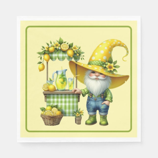 Guardanapo De Papel Lemonade Stand Napkins (Frente)
