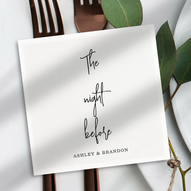 Guardanapo De Papel Lencinhos Cute The Night Before (Criador carregado)