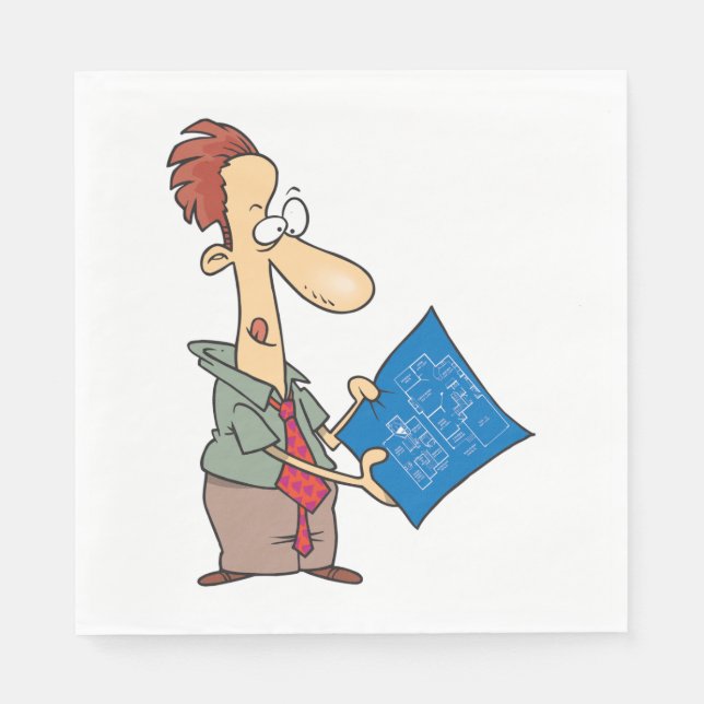 Guardanapo De Papel Lendo Esquemas Papel Napkins (Frente)