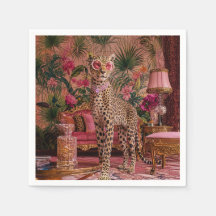 Leopardo Entre as Samambaias