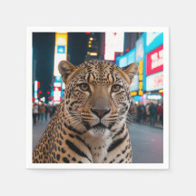 Leopardo na Times Square
