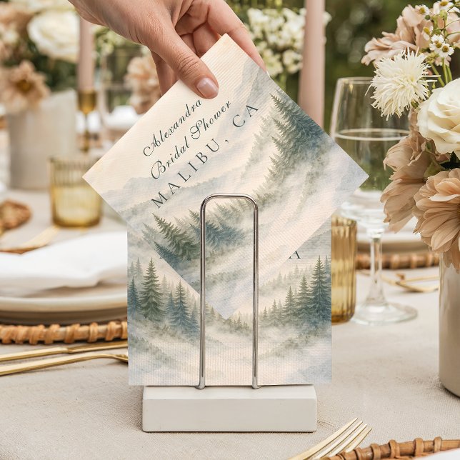 Guardanapo De Papel Let The Adventure Begin Bridal Shower (Criador carregado)