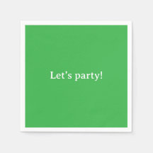 'Let's Party' Vibrant Birthday Holiday Graduations