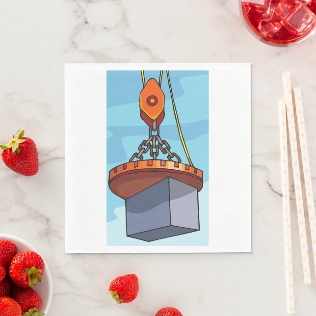 Guardanapo De Papel Levantamento do guindaste (Criador carregado)