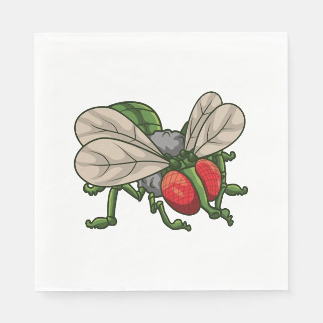 Guardanapo De Papel libélula perigosa (Frente)