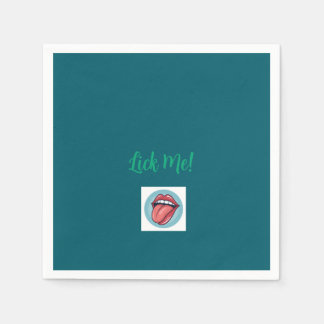 Guardanapo De Papel Lick Me Napkins