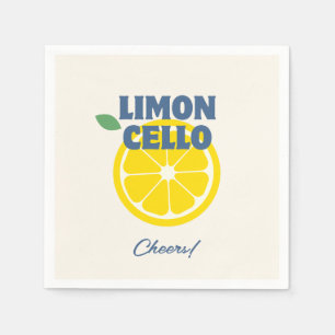 Guardanapo De Papel Licor Homemade Love Limoncello