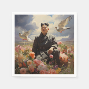 Guardanapo De Papel Líder Supremo Kim Jong Un