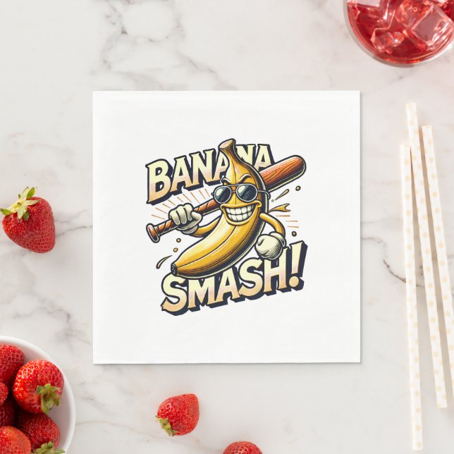 Guardanapo De Papel Ligação de Banana (Insitu)