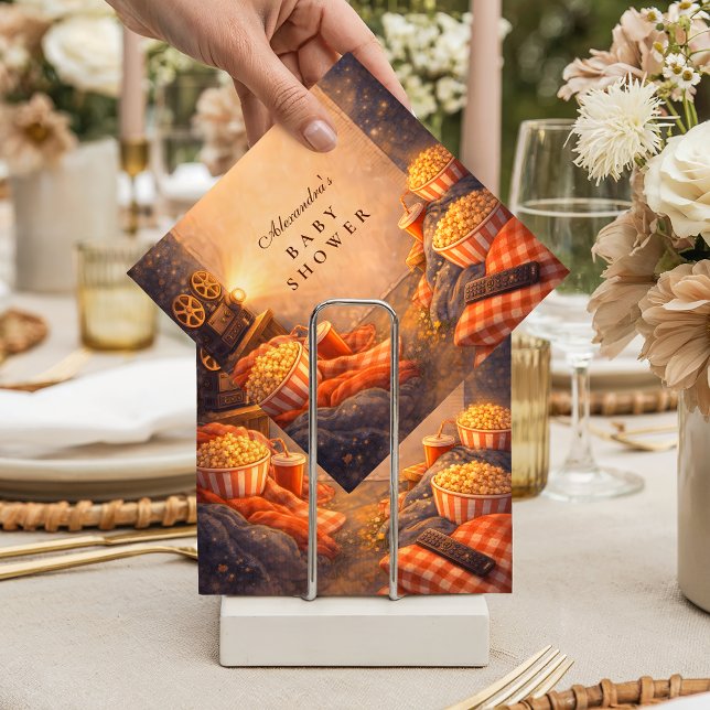 Guardanapo De Papel Lights Camera Baby Shower (Criador carregado)