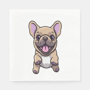 Guardanapo De Papel Lilac French Bulldog 9