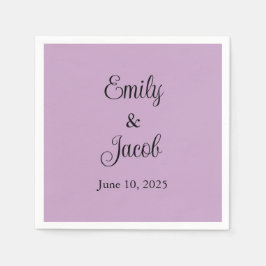 Guardanapo De Papel Lilac Personalizado