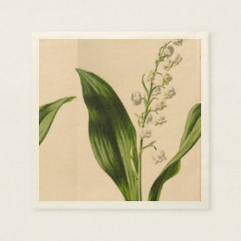 Guardanapo De Papel Lily do Vale Ecru Napkins