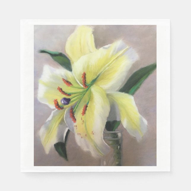 Guardanapo De Papel Lily Napkin (Frente)