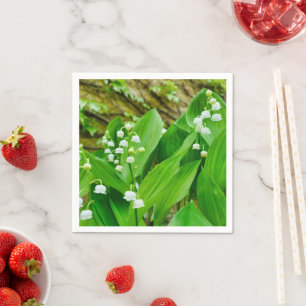 Guardanapo De Papel Lily of the Valley Paper Napkins