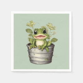 Guardanapo De Papel Lily Pads da Vida