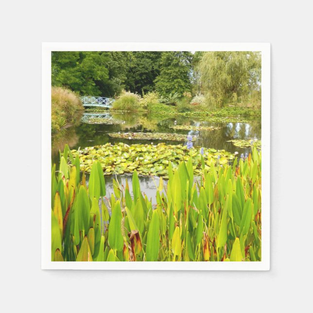 Guardanapo De Papel Lily Pond Paper Napkins (Frente)