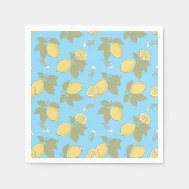 Guardanapo De Papel Limão-da-safra (Frente)