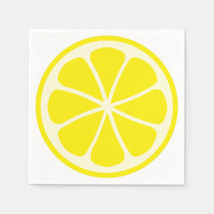 Guardanapo De Papel Limão do Partido Citrus