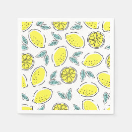 Guardanapo De Papel Limões