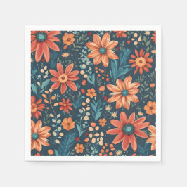 Guardanapo De Papel Linda Inspiração Floral