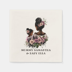 Guardanapo De Papel Linda mãe negra e filha (7)