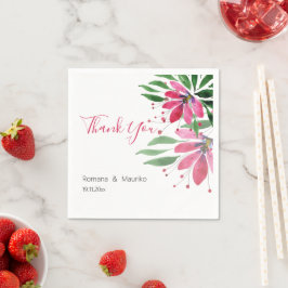 Guardanapo De Papel Linda, Romântica, Cor de Água do Lotus Rosa