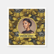 Lindas Anêmonas Amarelas Quarenta Aniversário Na M