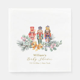 Guardanapo De Papel Lindo Está Frio Lá Fora Chaveiro de Festa de Bebê
