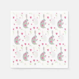 Guardanapo De Papel Lindos coelhos.