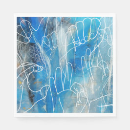 Guardanapo De Papel Língua de sinais americana