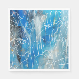 Guardanapo De Papel Língua de sinais americana