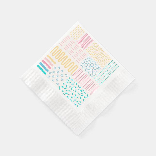 Guardanapo De Papel Linhas padrão (Canto)