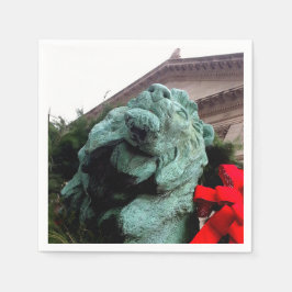 Guardanapo De Papel Lion do Sul no Instituto de Arte de Chicago