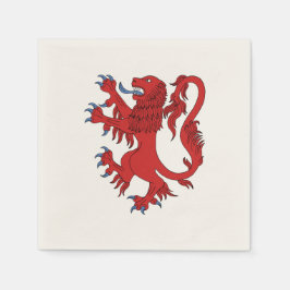 Guardanapo De Papel Lion Rampant Gules