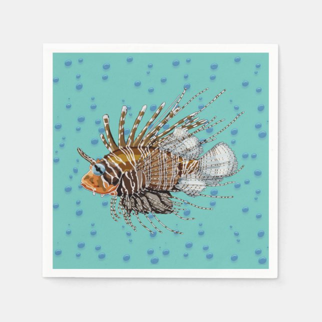 Guardanapo De Papel Lionfish (Frente)
