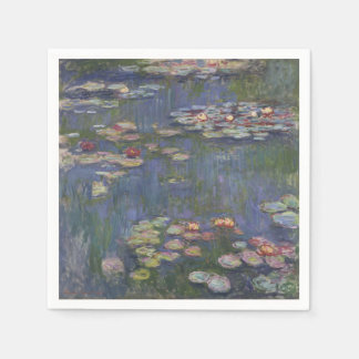 Guardanapo De Papel Lírios d'água de Claude Monet
