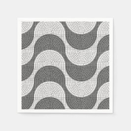 Guardanapo De Papel Lisboa Rossio - calçada em pedra de cobblestone po