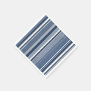 Guardanapo De Papel Listras do azul