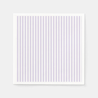 Guardanapo De Papel Listras Simples - Lavanda Empoeirada