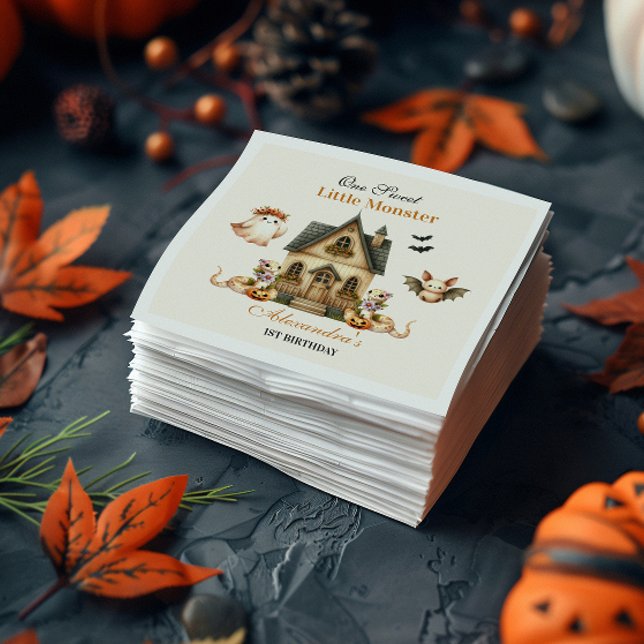 Guardanapo De Papel Little Boo Boho Birthday Bash (Criador carregado)