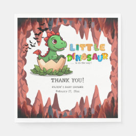 Guardanapo De Papel Little Dinosaur Is on the Way
