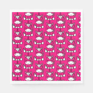 Guardanapo De Papel Little Girls Unicorn Pony